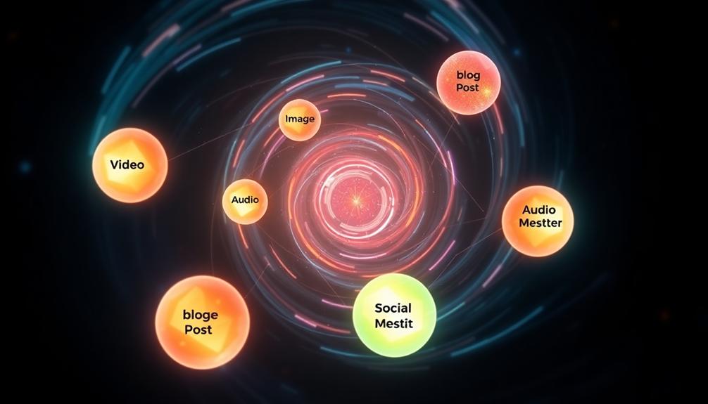 diverse forms of ai content